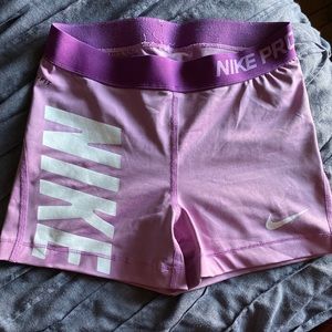 Nike | Lilac Spandex Shorts